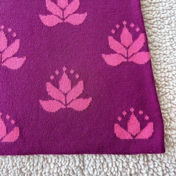 HA Colorful Mixed Patterns 100% Cotton Sweater Knit Vest Girls Size 120 (6/7) - Picture 3 of 6